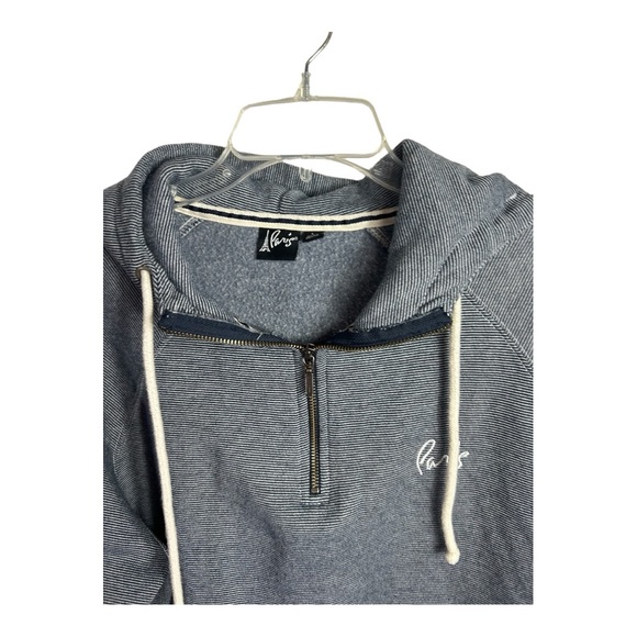 PARIS SWEATSHIRT HOODIE EMBROIDERED HEAVY SIZE LARGE AD32 - Picture 2 of 8